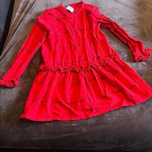 Gymboree Red Plaid Kids Dress